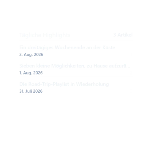 RSS-Reader — Dunkles Glas