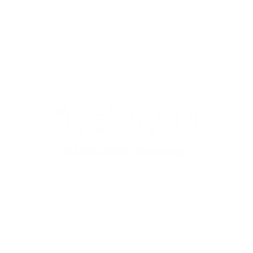 Reloj digital — Vidrio oscuro
